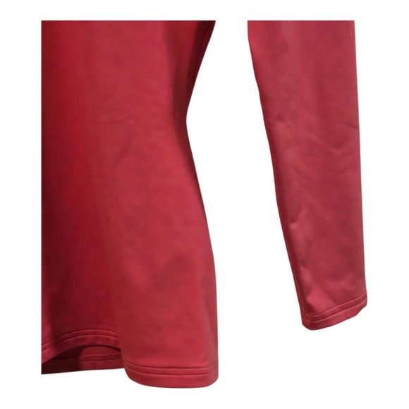 Under Armour Pink Cold Gear Compression Mock Neck Long Sleeve Top Size XL - Picture 3 of 6